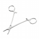 Basic - Steel Forceps with Notched Tips