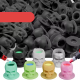 Basic - Skull Silicone Ink Cups (200 ks) Black
