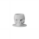Basic - Skull Silicone Ink Cups (200 ks) Grey