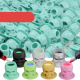 Basic - Skull Silicone Ink Cups (200 ks) Mint Blue