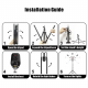 Basic - 6-Head LED Lamp with Remote Control