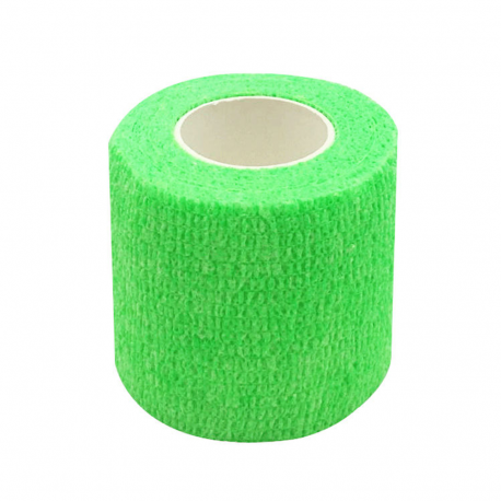 Basic - Tattoo Grip Wrap Hot Green - 5 cm x 450 cm