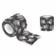 Basic - Tattoo Grip Wrap Black Skull - 5 cm x 450 cm