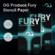 OG Produce - Fury Tattoo Stencil Paper