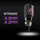 OG Produce – Pioneer-Inspiration Wireless Tattoo Pen Black – Dual Stroke (3,5 mm / 4,2 mm)
