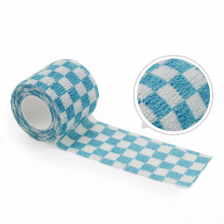 Basic - Tattoo Grip Wrap Blue Grid - 5 cm x 450 cm