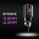 OG Produce – Pioneer-Inspiration Wireless Tattoo Pen Black – Dual Stroke (3,5 mm / 4,2 mm)
