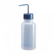 Basic - Modrá láhev s pipetou 500 ml