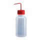 Basic - Červená fľaša s pipetou 500 ml