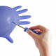 Espeon - Dark blue nitrile gloves NITRIL AMB 100 pcs