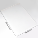 Ozer - Transparent Silicone Practice Skin - 29,5 x 21 cm