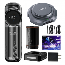 Mast - Archer S Wireless Tattoo Pen Machine Full Kit 4,2 mm 