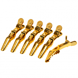 Arctic Fox - Arcane Gold Alligator Clips (6 ks)