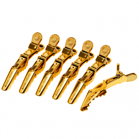 Arctic Fox - Arcane Gold Alligator Clips (6 ks)