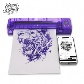 OG Produce - Fury Wireless Stencil Printer, Transparent Purple (open box)