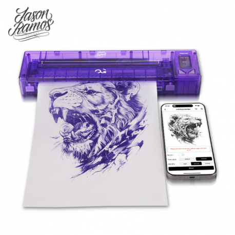OG Produce - Fury Wireless Stencil Printer, Transparent Purple (open box)