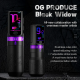 OG Produce - Black Widow Adjustable Stroke Wireless Tattoo Pen (damaged)
