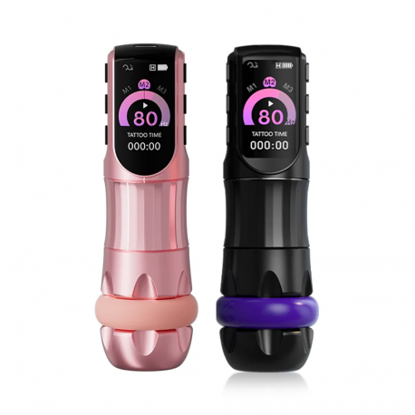 OG Produce – Pioneer-Inspiration Wireless Tattoo Pen Black – Dual Stroke (3,5 mm / 4,2 mm)