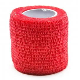 Cohesive Wrap Tape For Grips (red)