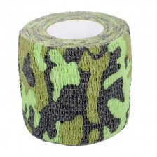 Cohesive Wrap Tape For Grips (green camouflage)