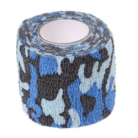 Cohesive Wrap Tape For Grips (blue camouflage)