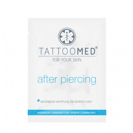 TattooMed® After Piercing towel