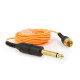 Elephant - RCA cable orange (angled)