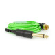 Elephant - RCA cable green (angled)