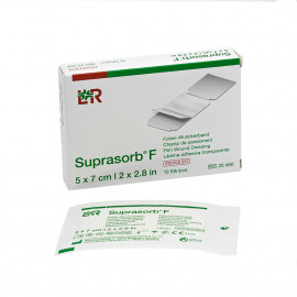 L+R - Suprasorb F (sterile) 5 cm × 7 cm