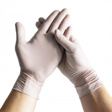 Espeon - White latex gloves L