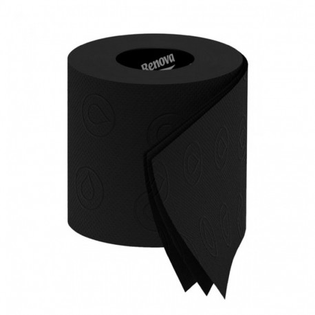 Black Toilet Paper Pack, Renova