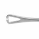 Small open triangle forceps