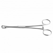 Slotted piercing navel clamp
