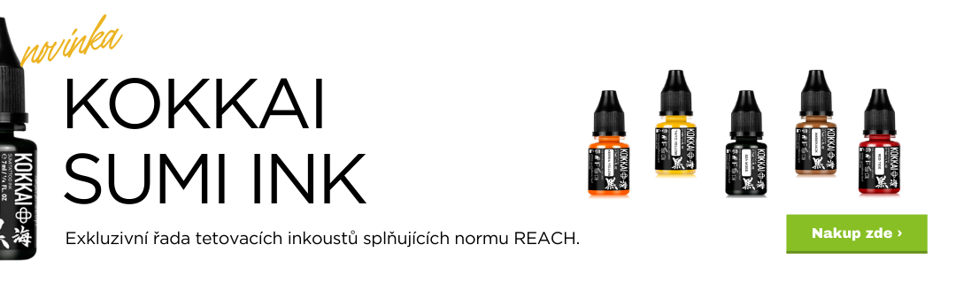 Kokkai barvy - tradičn&iacute; japonsk&yacute; SUMI ink