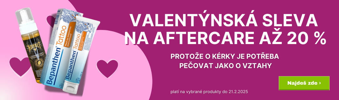 Valentýnska akce / tetovani / tater / taterka / aftercare 