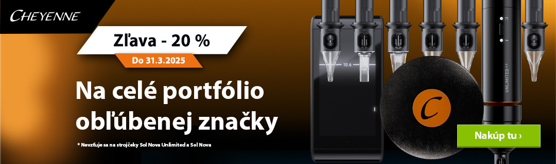 Cheyenne zľava 20% na kompletné portfólio