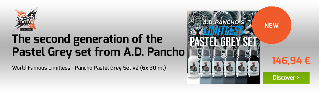 World Famous Limitless - Pancho Pastel Grey Set v2 (6x 1 oz)