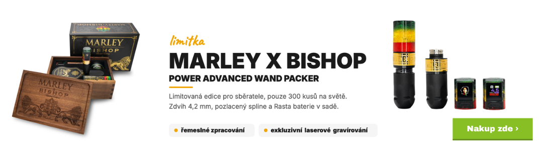 The MARLEY x BISHOP Power Advanced Wand