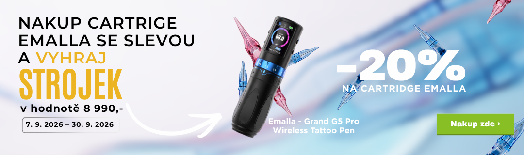 Emalla akce 20% na cartridge značky Emalla Eliot, Emalla Eliot Pro a Miuxia