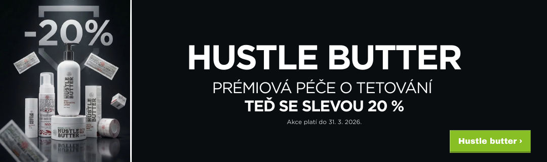 Hustle Butter akce 20%