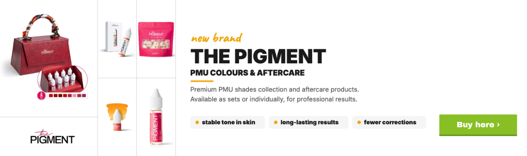 The Pigment, a new brand of PMU colors