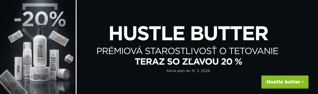 Hustle Butter akcia 20%