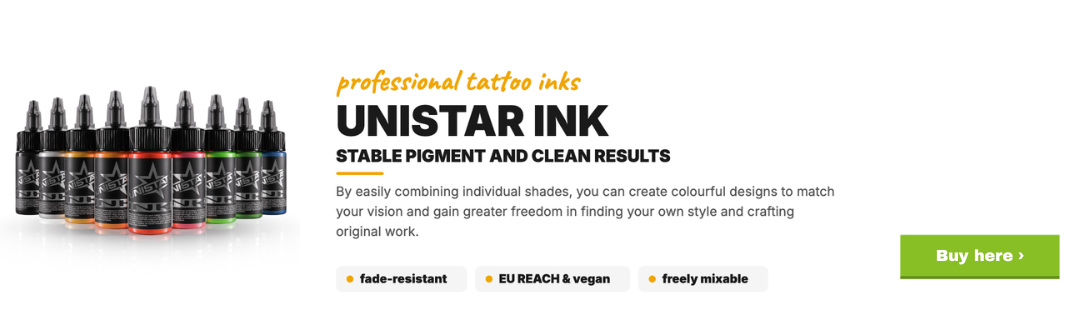 Unistar Ink &ndash; professional tattoo inks | EU REACH